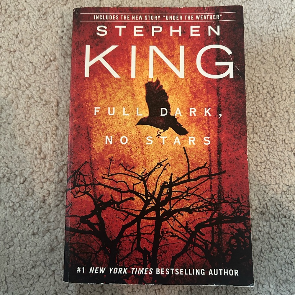 Stephen King 'Full Dark, No Stars' Book